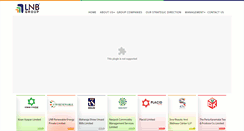 Desktop Screenshot of lnbgroup.com